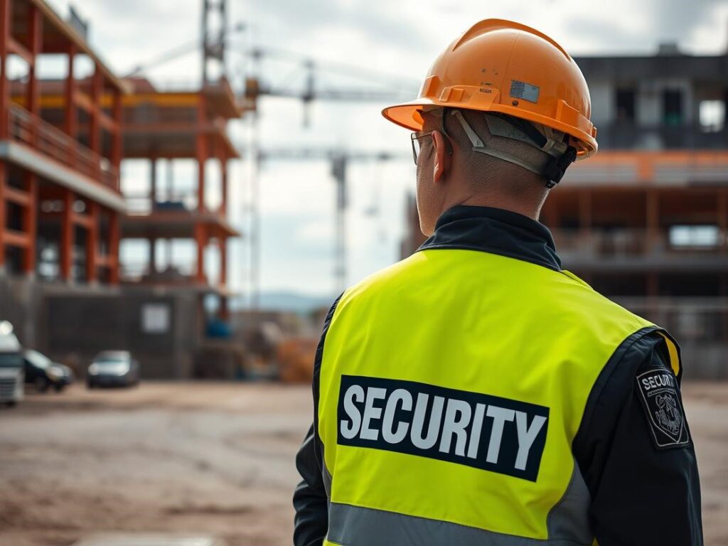 security guard on a construction site 1